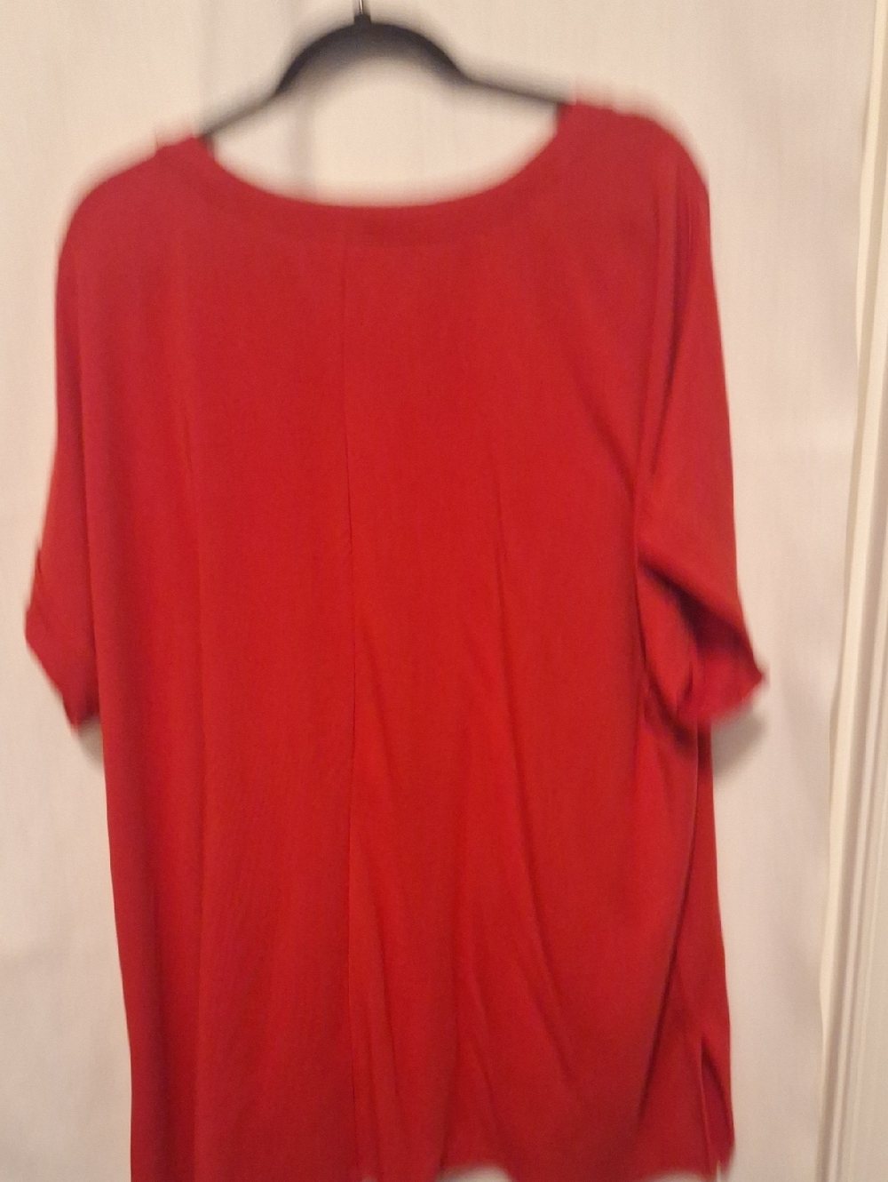 Westbound Red Short-Sleeve Pocket Tunic - Picture 3 of 3